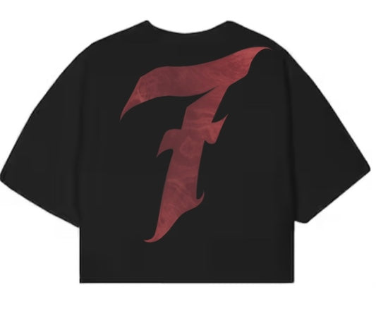 RHOG Perfect 7 “Ruby Rose Red” crop tee
