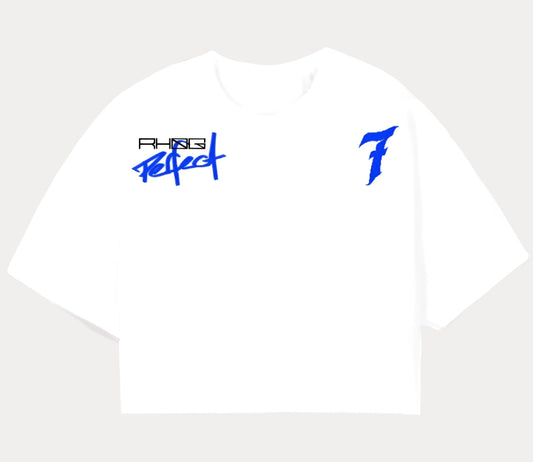RHOG Perfect 7 “Nipsey Blue” crop tee